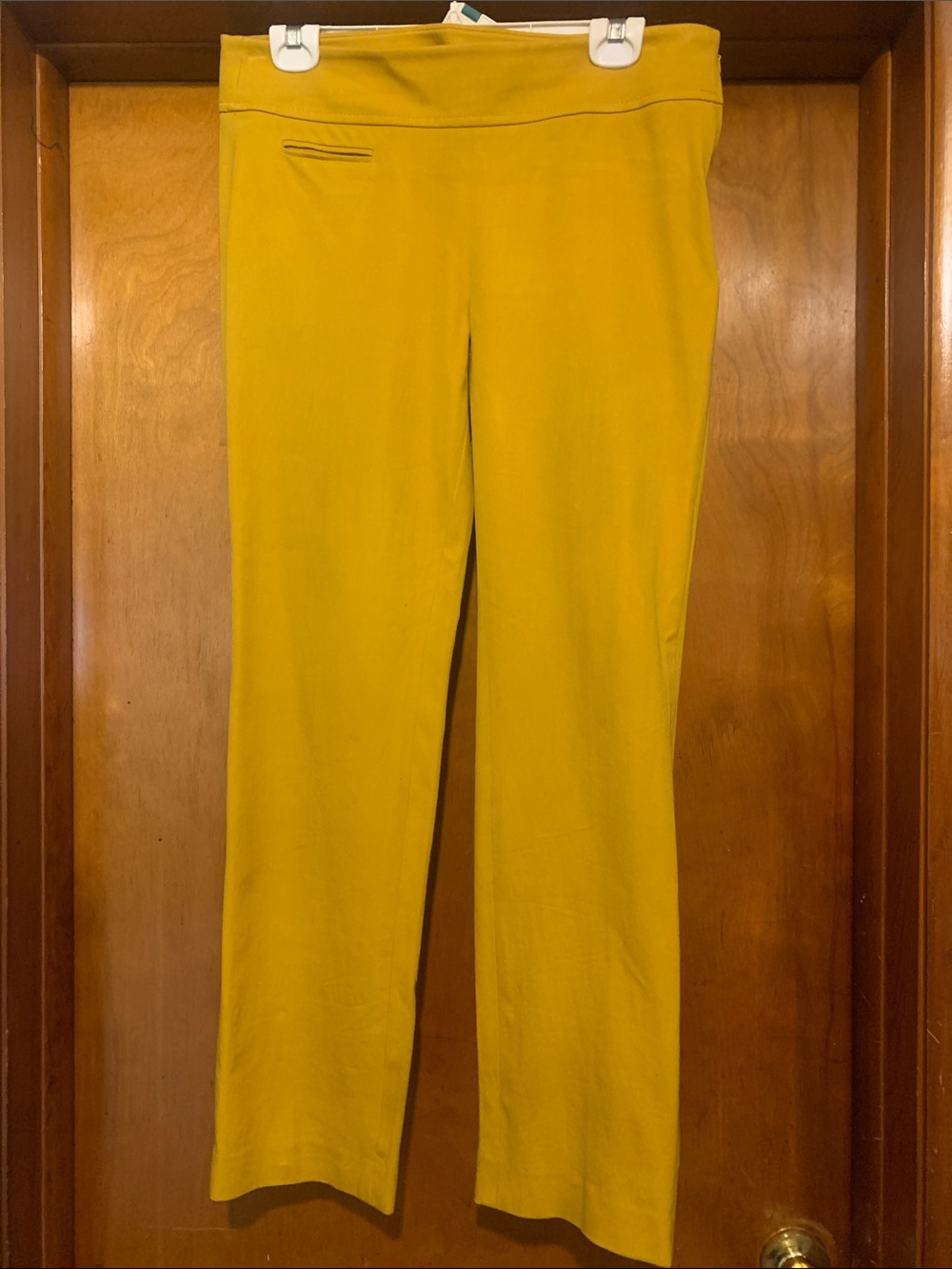 Ann Taylor LOFT Size 8 Mustard Gold Pants